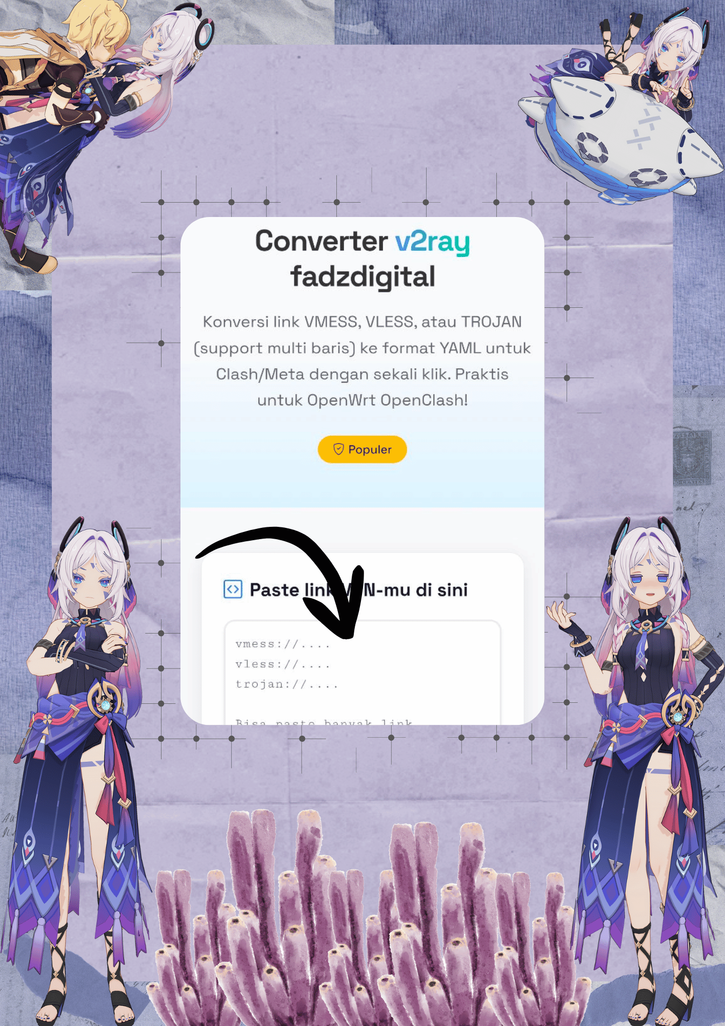 Clash Converter Paste